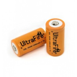 UltraFire XSL Επαναφορτιζόμενη μπαταρία 18350 3.7V 1200 mAh